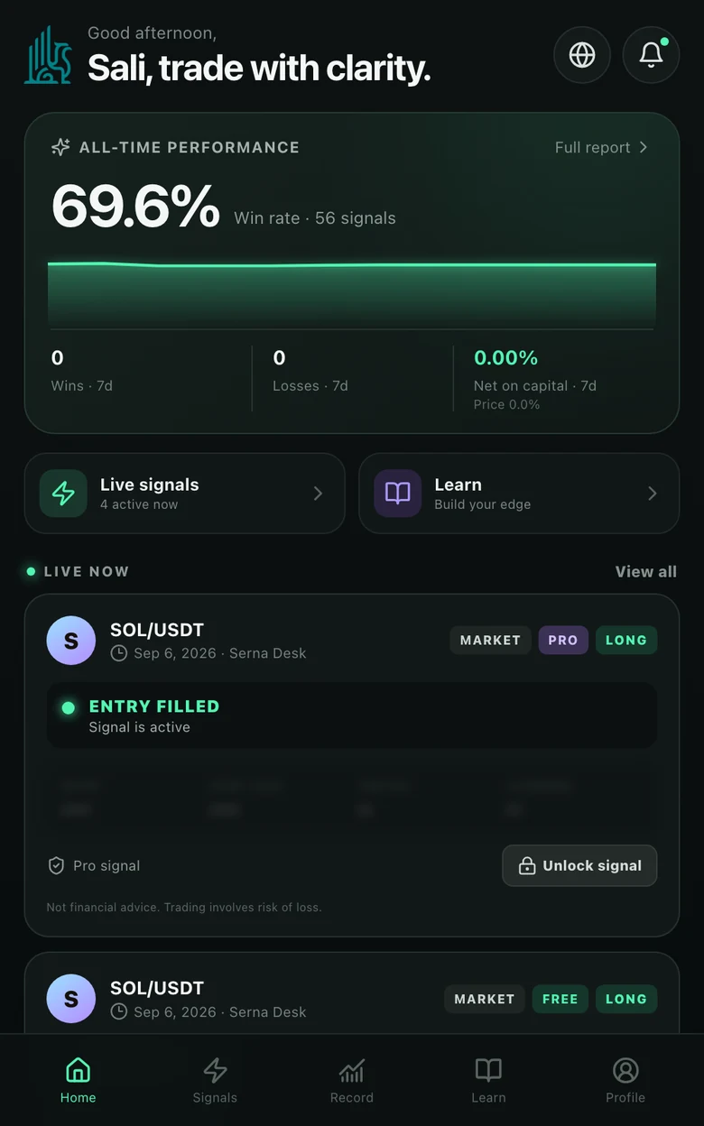 Serna Telegram Mini App